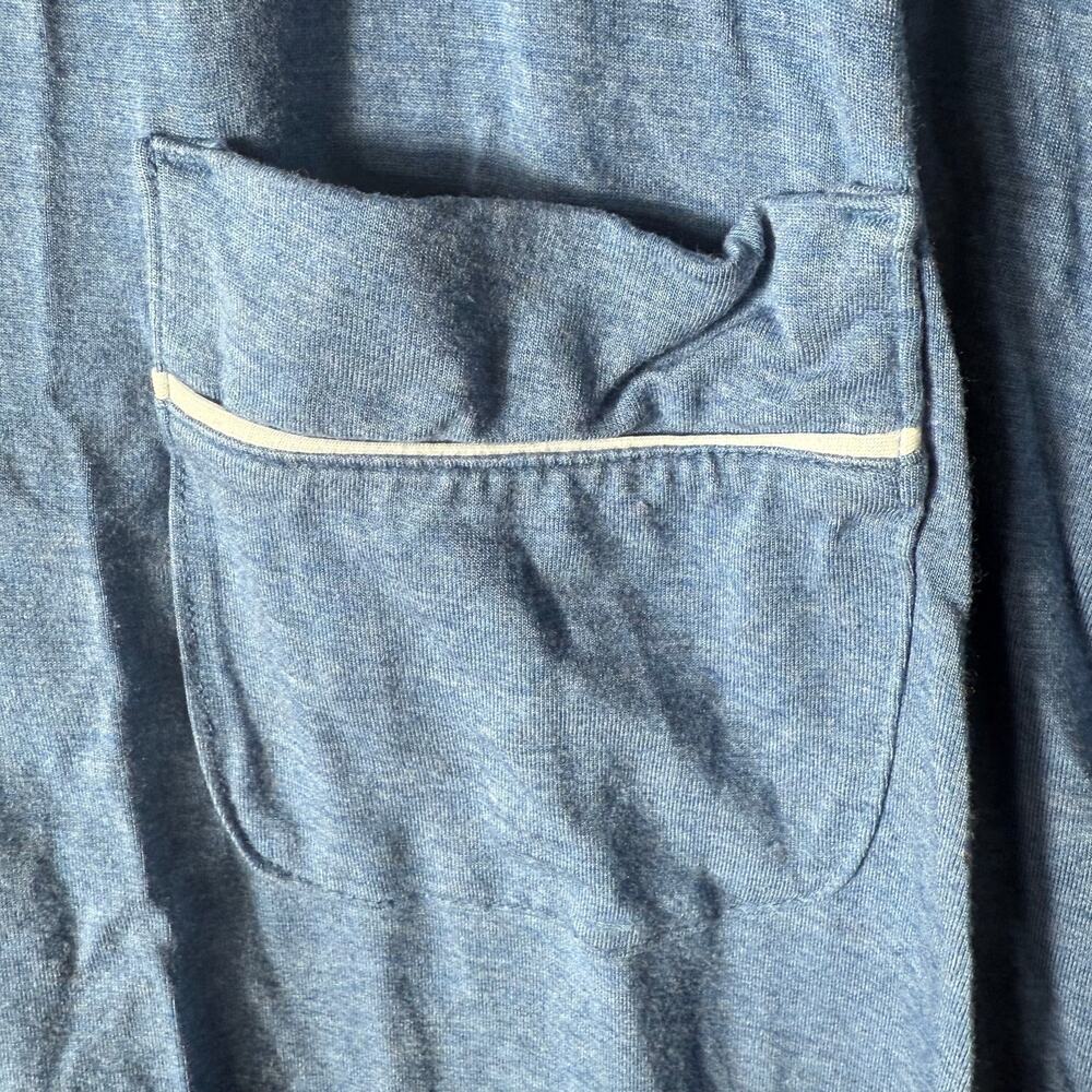 Little Sleepies Womens Adult Pajama Top Blue Sleep Wear Size Medium - Picture 3 of 5